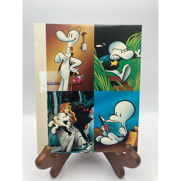 BONE PREVIEWS - UNCUT 4 CARD PANEL STRIP - 1994 - COMIC IMAGES Phone-Smiley - Picture 2 of 5